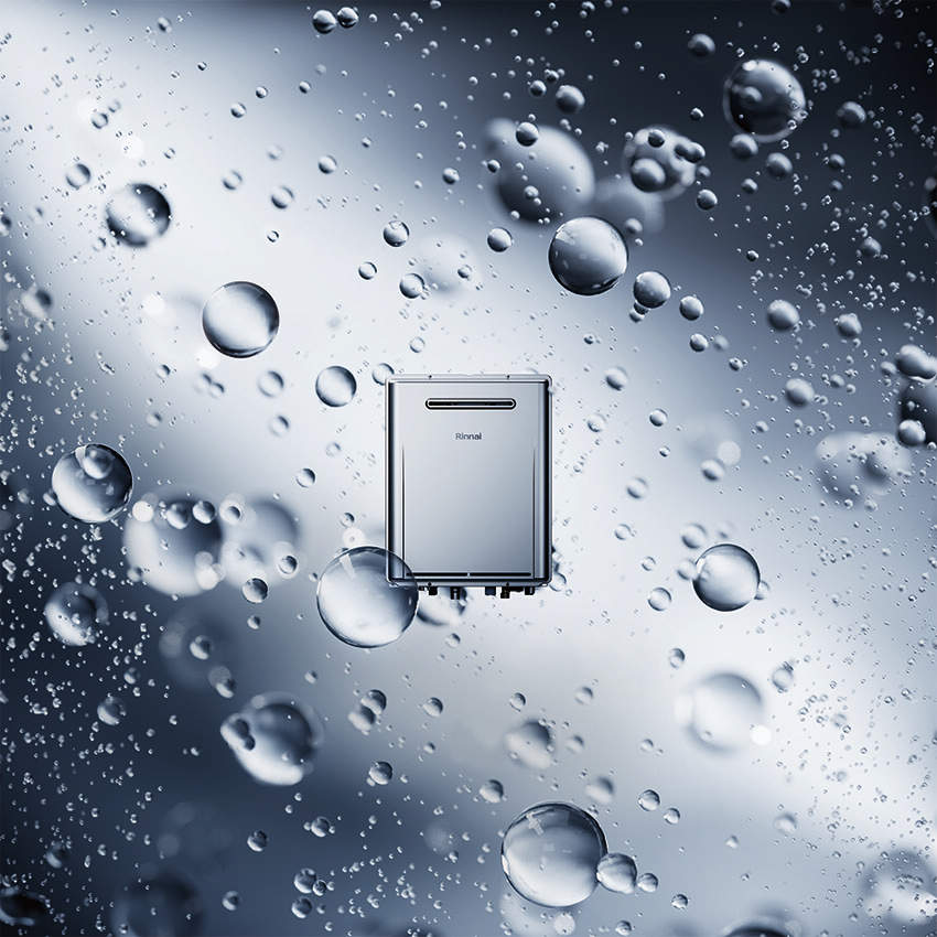 リンナイ/Rinnai ウルトラファインバブル給湯器 ガス給湯暖房用熱源機 シャイニーシルバー 24号 フルオート 屋外壁掛型  RVD-UE2405AW2-1/LP 業界初！給湯器から家中にウルトラファインバブル 水まわりの掃除負担